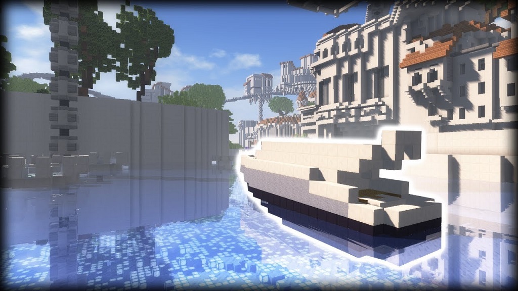 make a boat in Minecraft