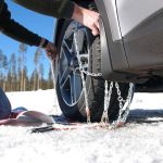 How to Put Snow Chains on the Car