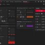 AMD Radeon Software dashboard showing GPU settings and performance monitoring tools for graphics card management