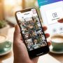Person uploading more than 10 photos on Instagram carousel using smartphone app interface