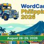 WordCamp Philippines 2026 event banner showing August 28–29 dates