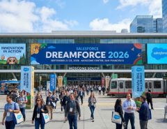 Moscone Center venue hosting the September 2026 Salesforce conference